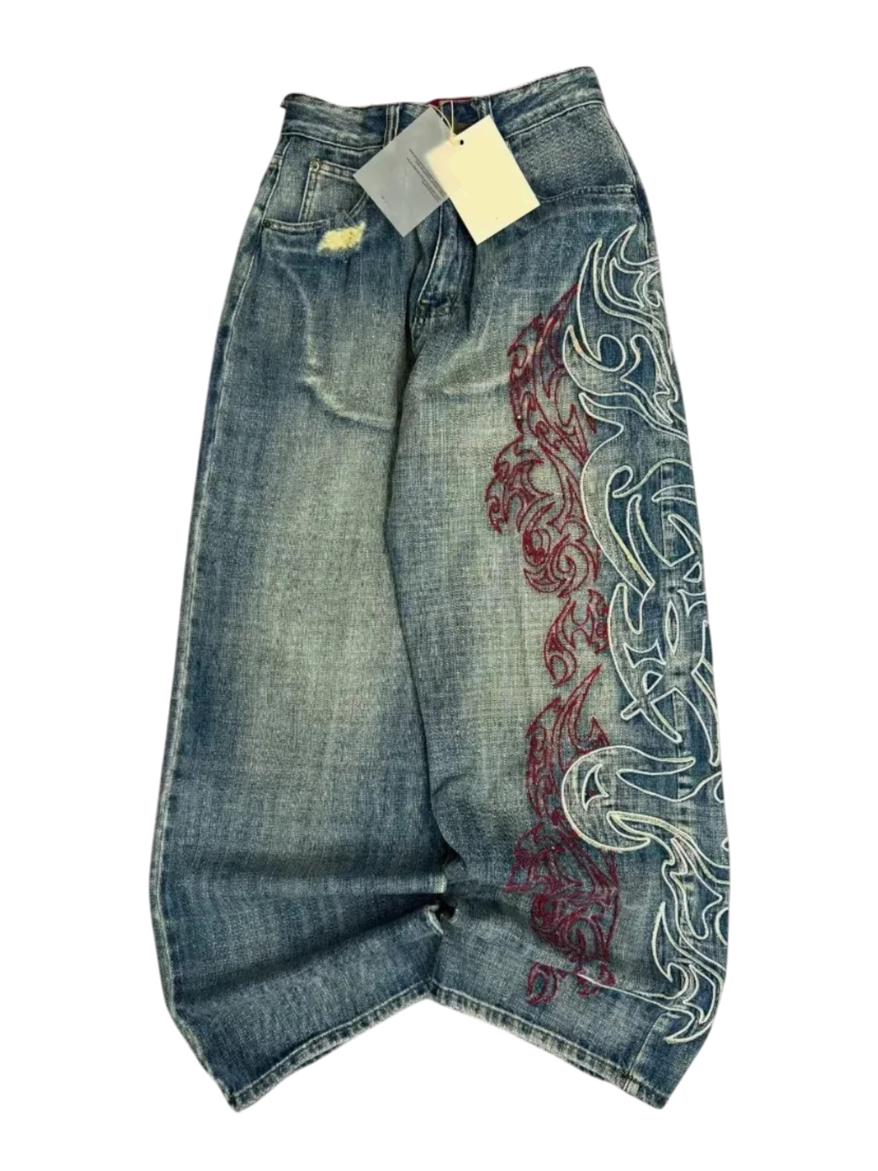'ETCHED' JEANS