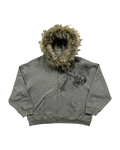 'ARTIC EYES' FUR HOODIE
