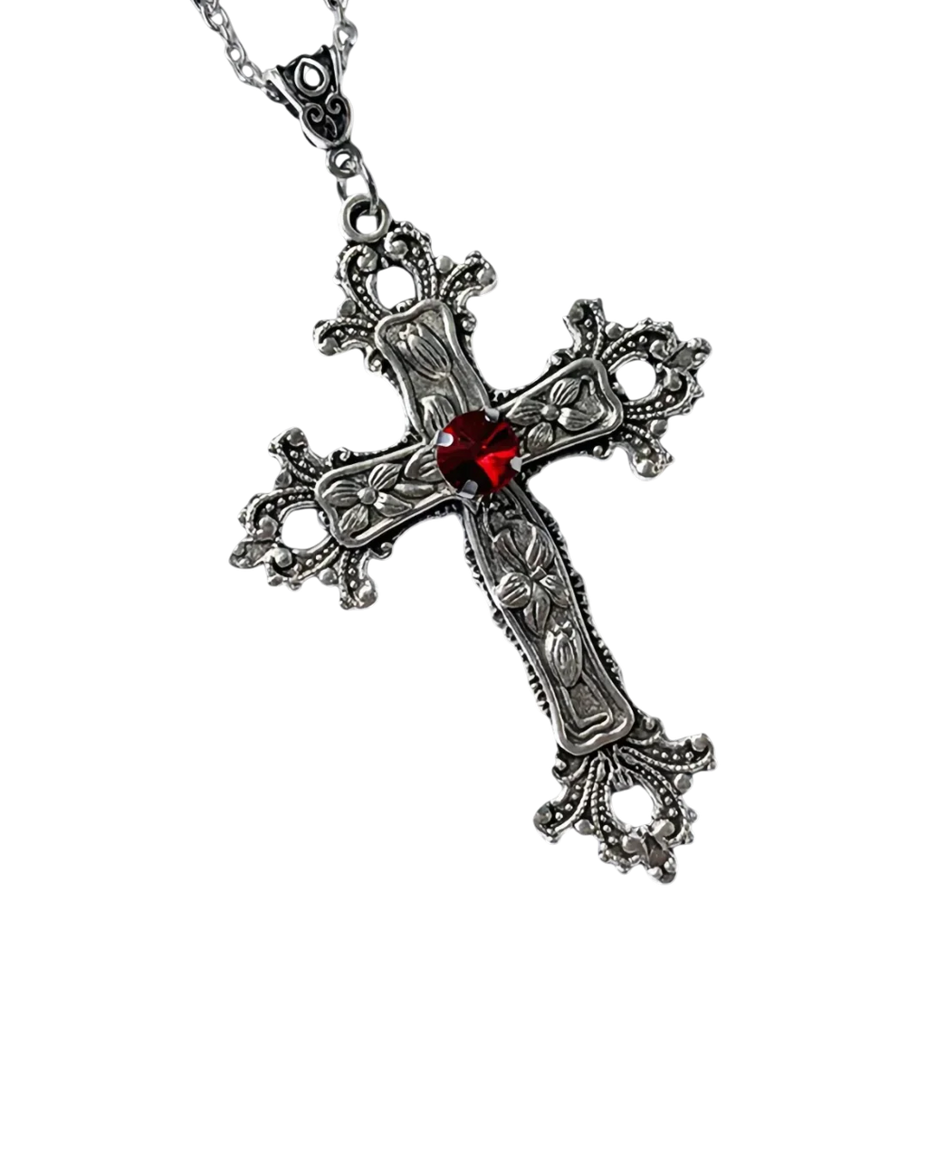 'RELIC CROSS' NECKLACE