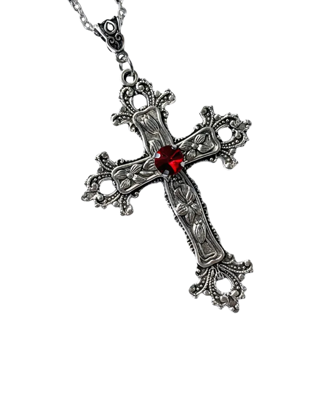 'RELIC CROSS' NECKLACE