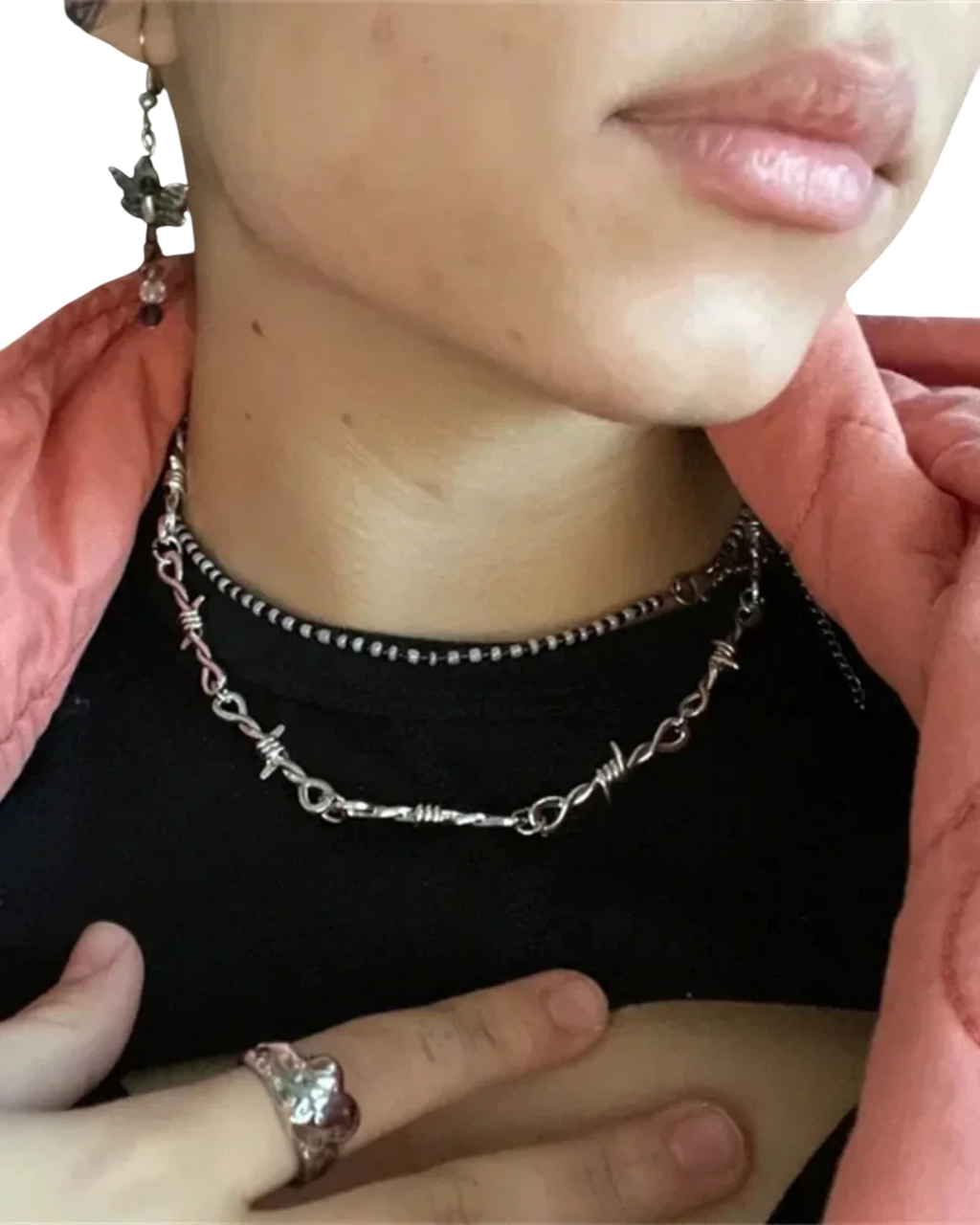 'BARBED WIRE' NECKLACE