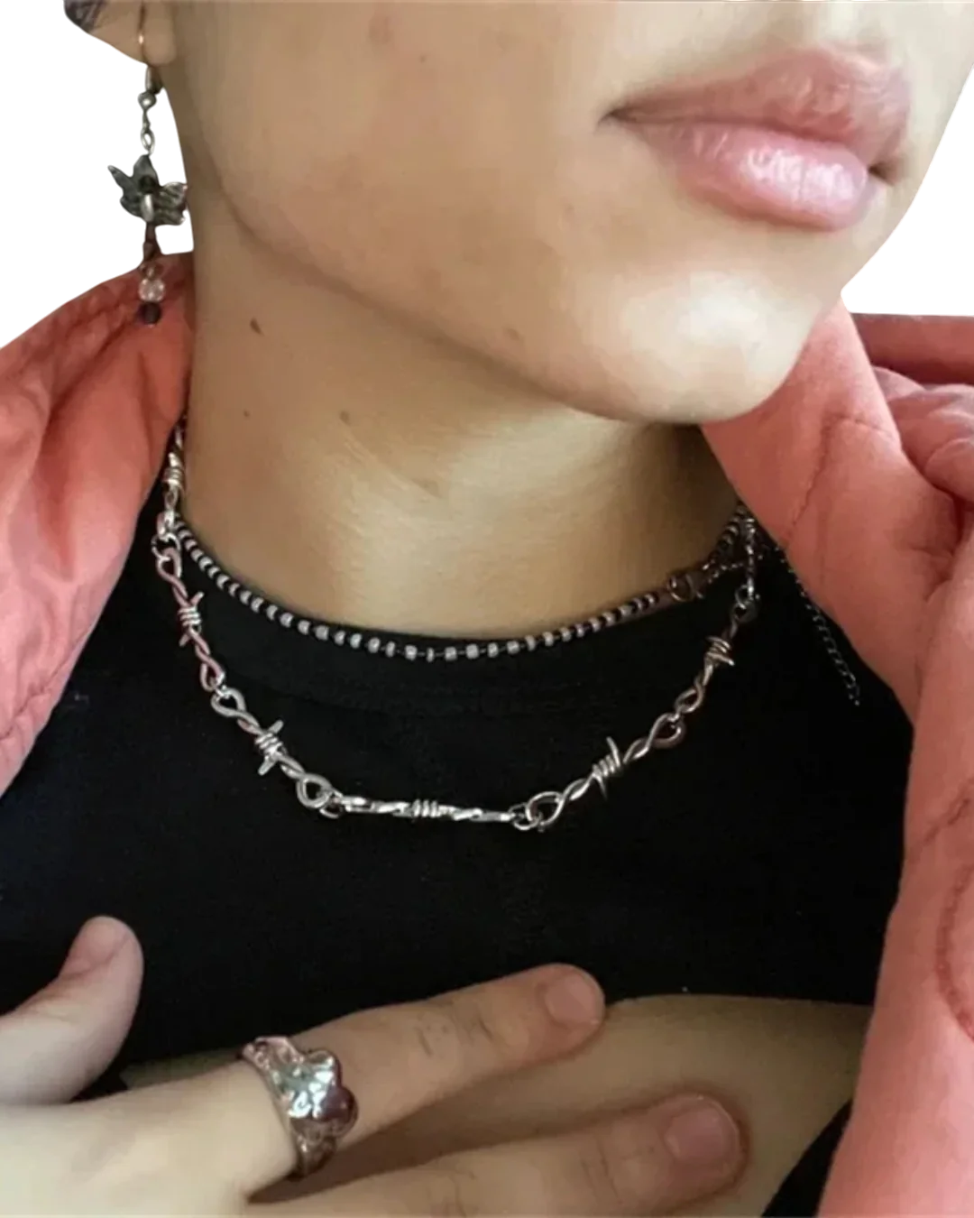 'BARBED WIRE' NECKLACE